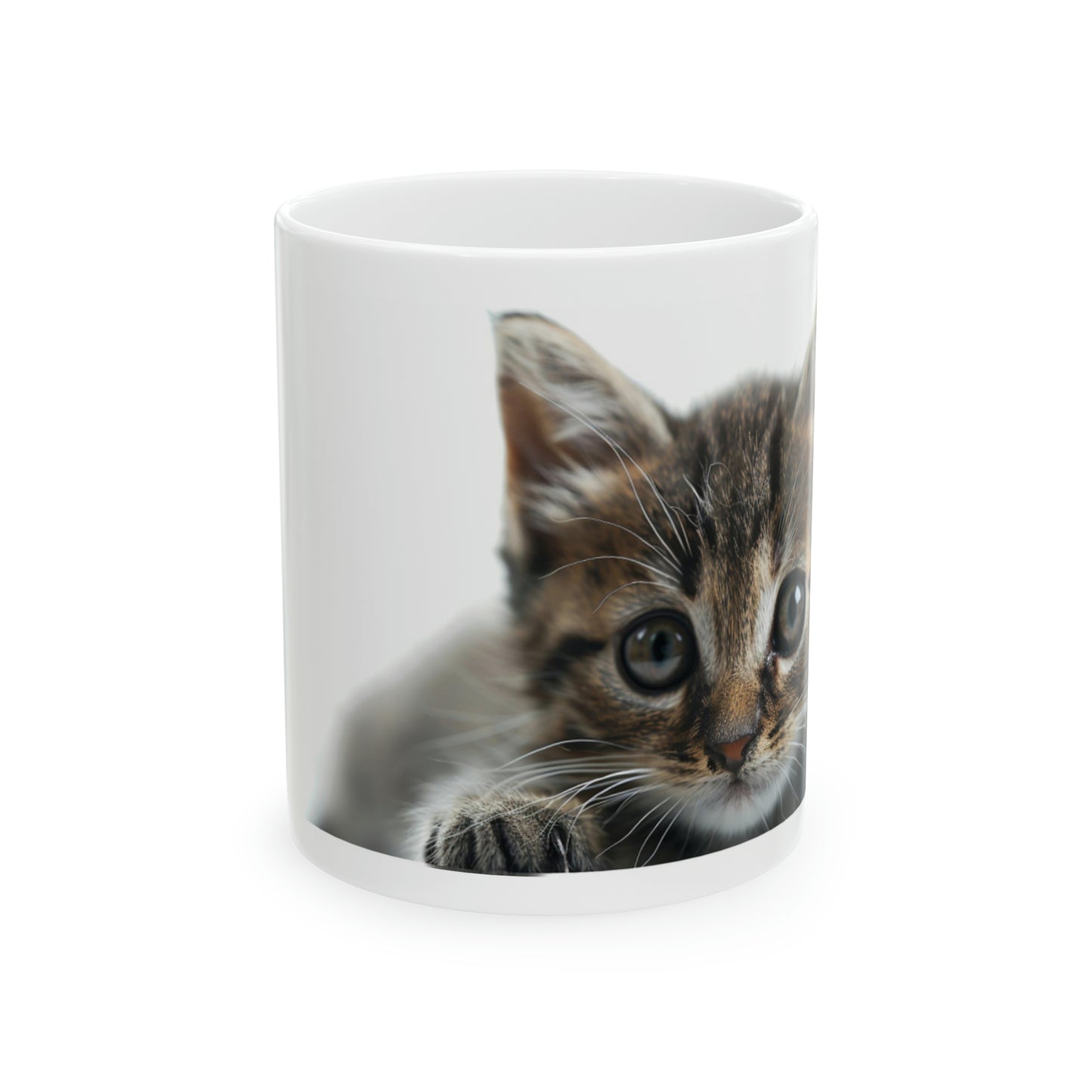 Cat Fluffy Friend Ceramic Mug 4 (11oz/0.33L)