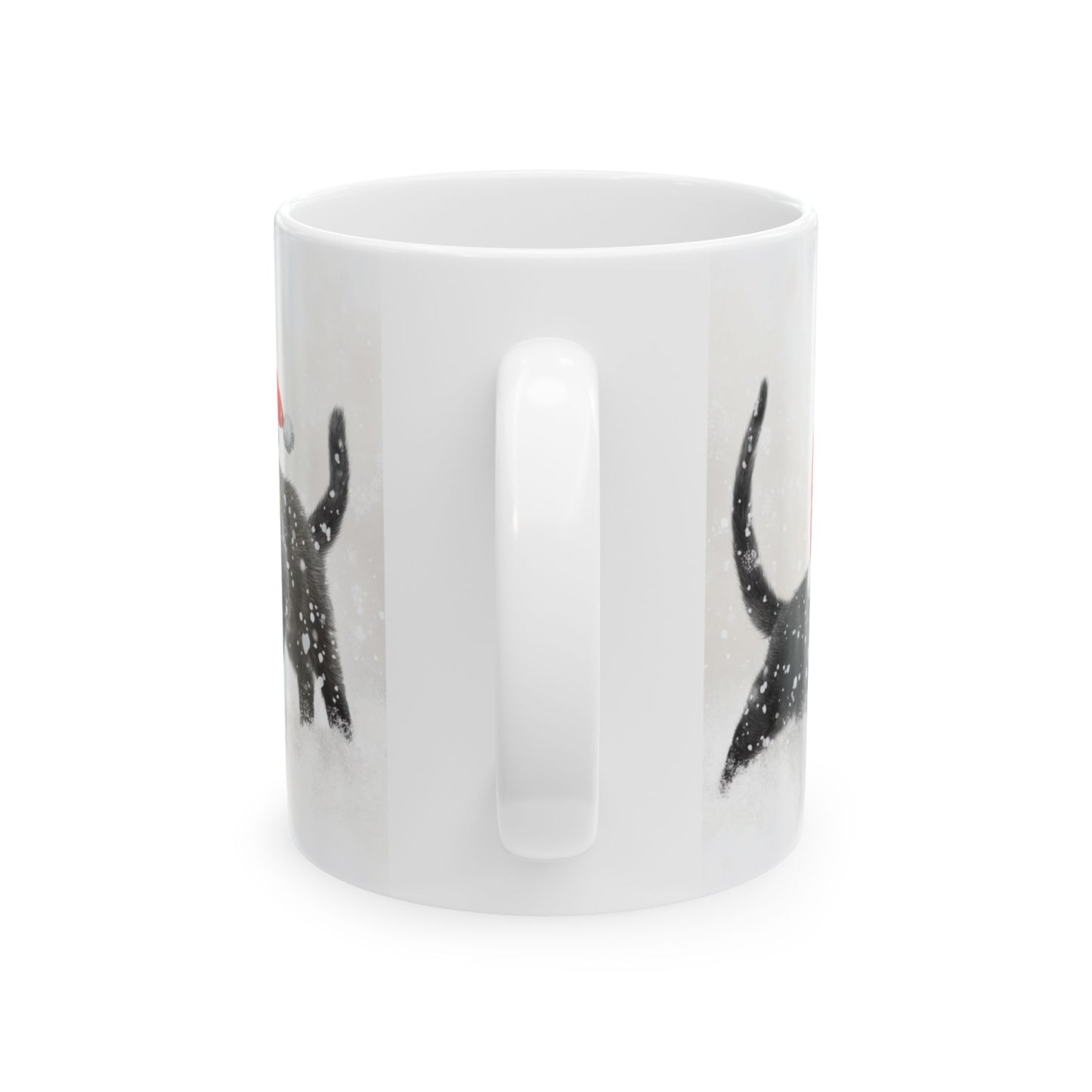 Christmas Cats Mug 1 - Ceramic Mug, 11oz