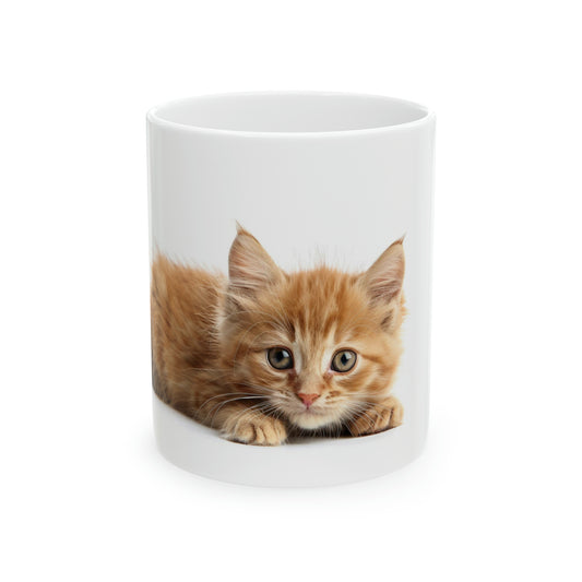 Cat Fluffy Friend Ceramic Mug 6 (11oz/0.33L)