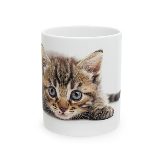 Cat Fluffy Friend Ceramic Mug 5 (11oz/0.33L)